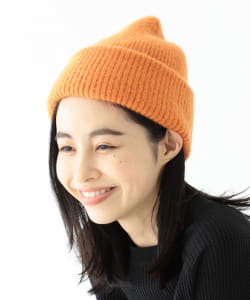 ROBERT MACKIE × BEAMS BOY / カラー ウール リブ ワッチキャップ
