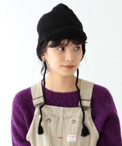BEAMS BOY / ニット イヤー キャップ