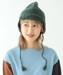 BEAMS BOY / ニット イヤー キャップ