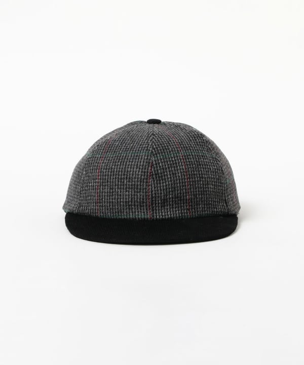 【別注】WinnerCaps × BEAMS BOY / チェック × コーデュロイ CAP