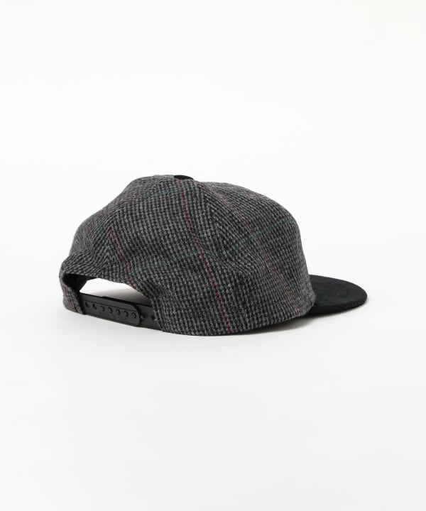 【別注】WinnerCaps × BEAMS BOY / チェック × コーデュロイ CAP