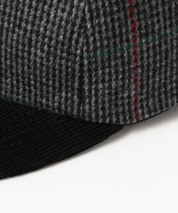【別注】WinnerCaps × BEAMS BOY / チェック × コーデュロイ CAP