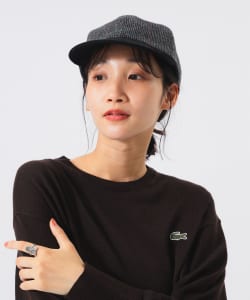 【別注】WinnerCaps × BEAMS BOY / チェック × コーデュロイ CAP