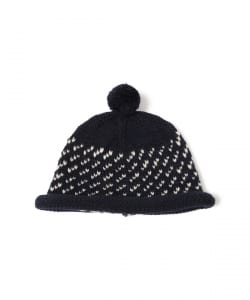 【別注】cabelami × BEAMS BOY / ジャカード ワッチ キャップ