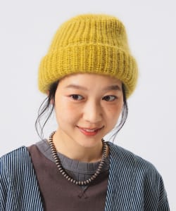 【別注】cableami × BEAMS BOY / モヘア ワッチキャップ