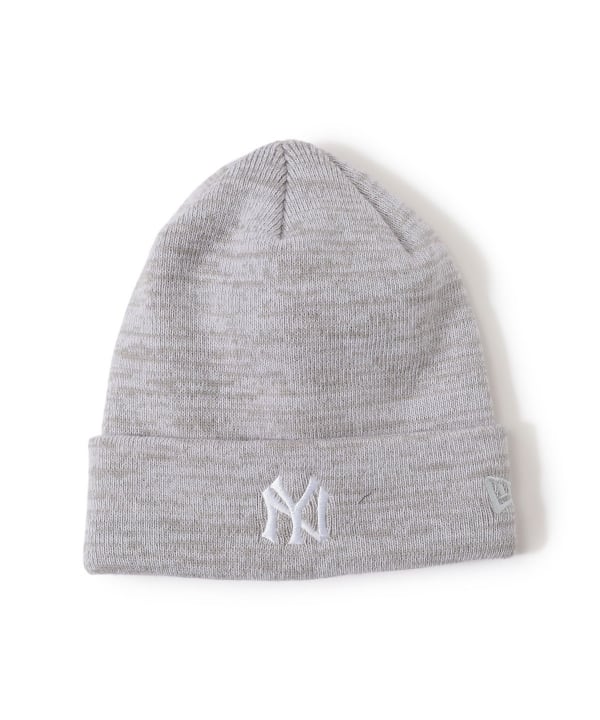 【+10%ポイントUP】【別注】NEW ERA / ベーシック カフ MLB ニットキャップ