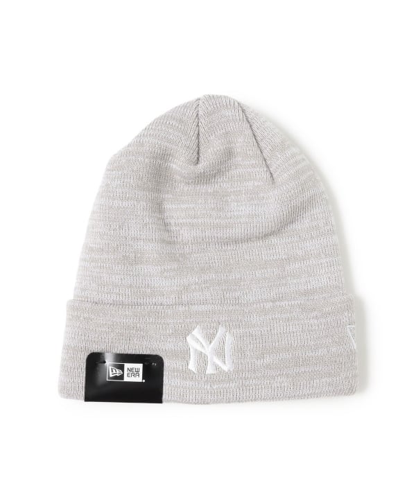 【別注】NEW ERA × BEAMS BOY / ベーシック カフ MLB ニットキャップ