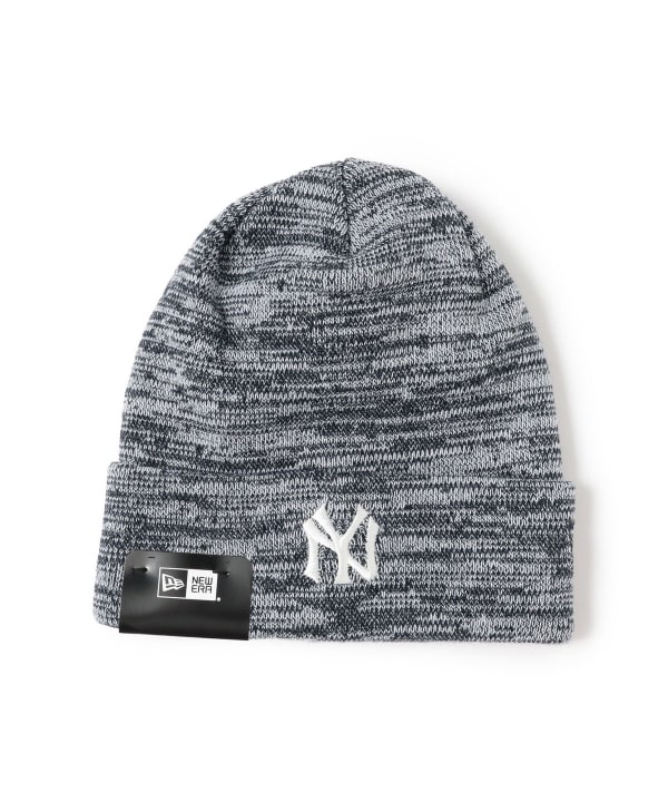 【別注】NEW ERA × BEAMS BOY / ベーシック カフ MLB ニットキャップ