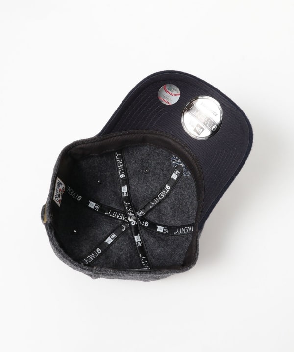 【別注】NEW ERA × BEAMS BOY / 920 メルトンウール MLB キャップ