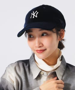 【別注】NEW ERA × BEAMS BOY / 940 ベルベット MLB キャップ