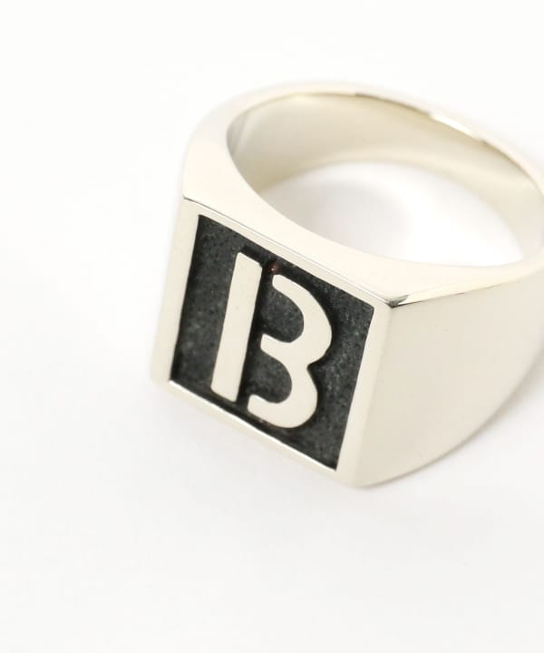 BEAMS BOY（ビームス ボーイ）ステンシル レター リング（アクセサリー 