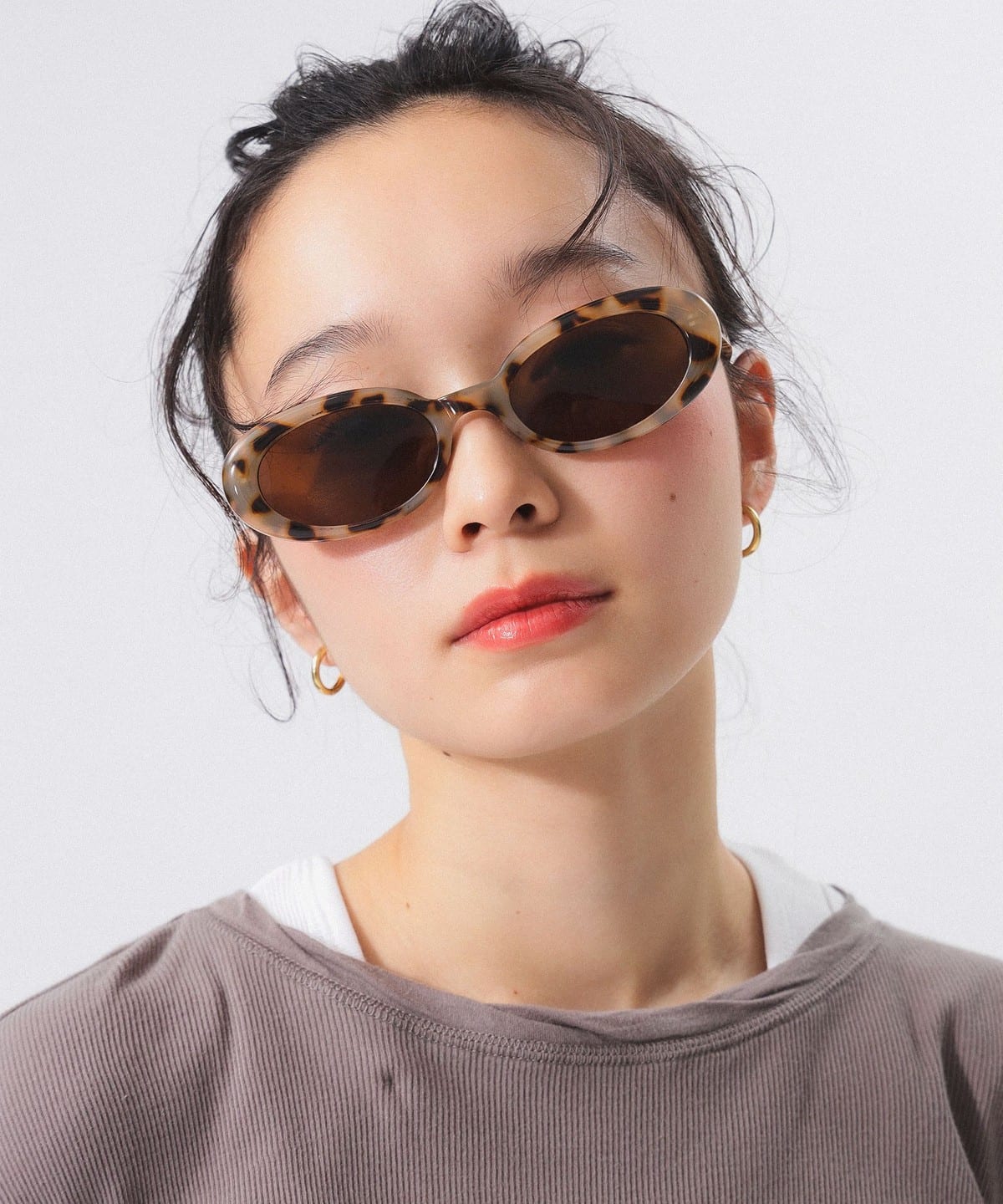 オーバル レンズ 25SS ファッション雑貨 WOMEN LEOPARD風 ONE SIZE オーバル レンズ 25SS ファッション雑貨 WOMEN LEOPARD風 ONE SIZE