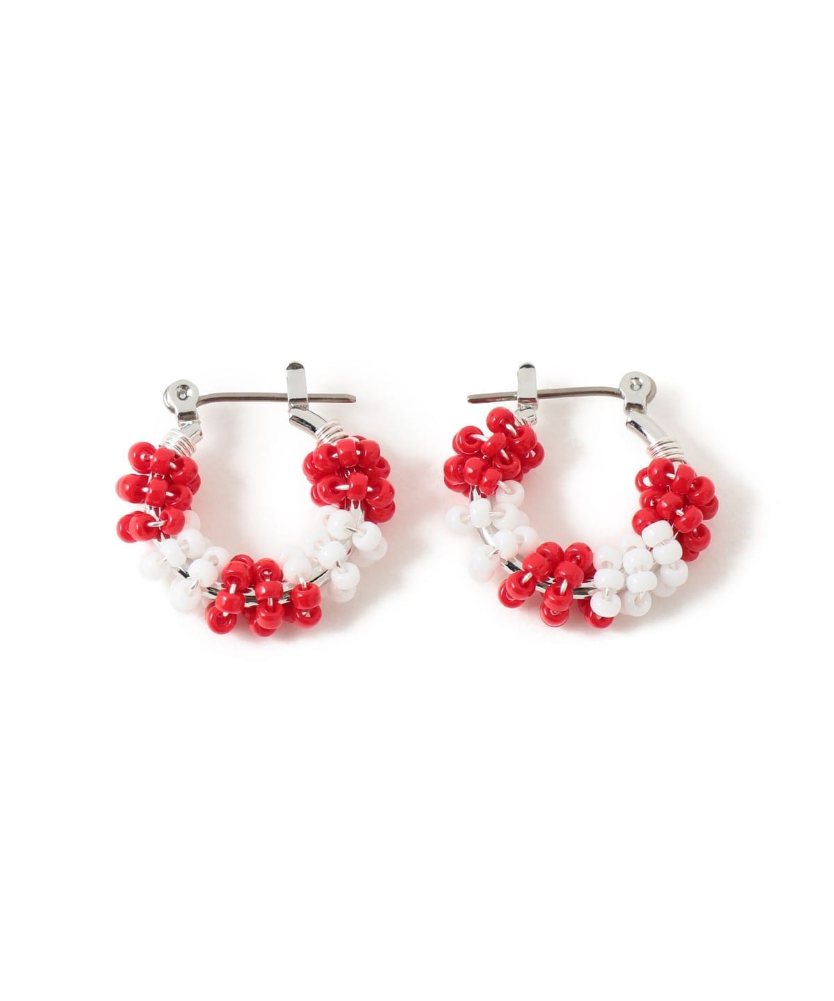 マリン ビーズ ピアス アクセサリー WOMEN RED ONE SIZE マリン ビーズ ピアス アクセサリー WOMEN RED ONE SIZE