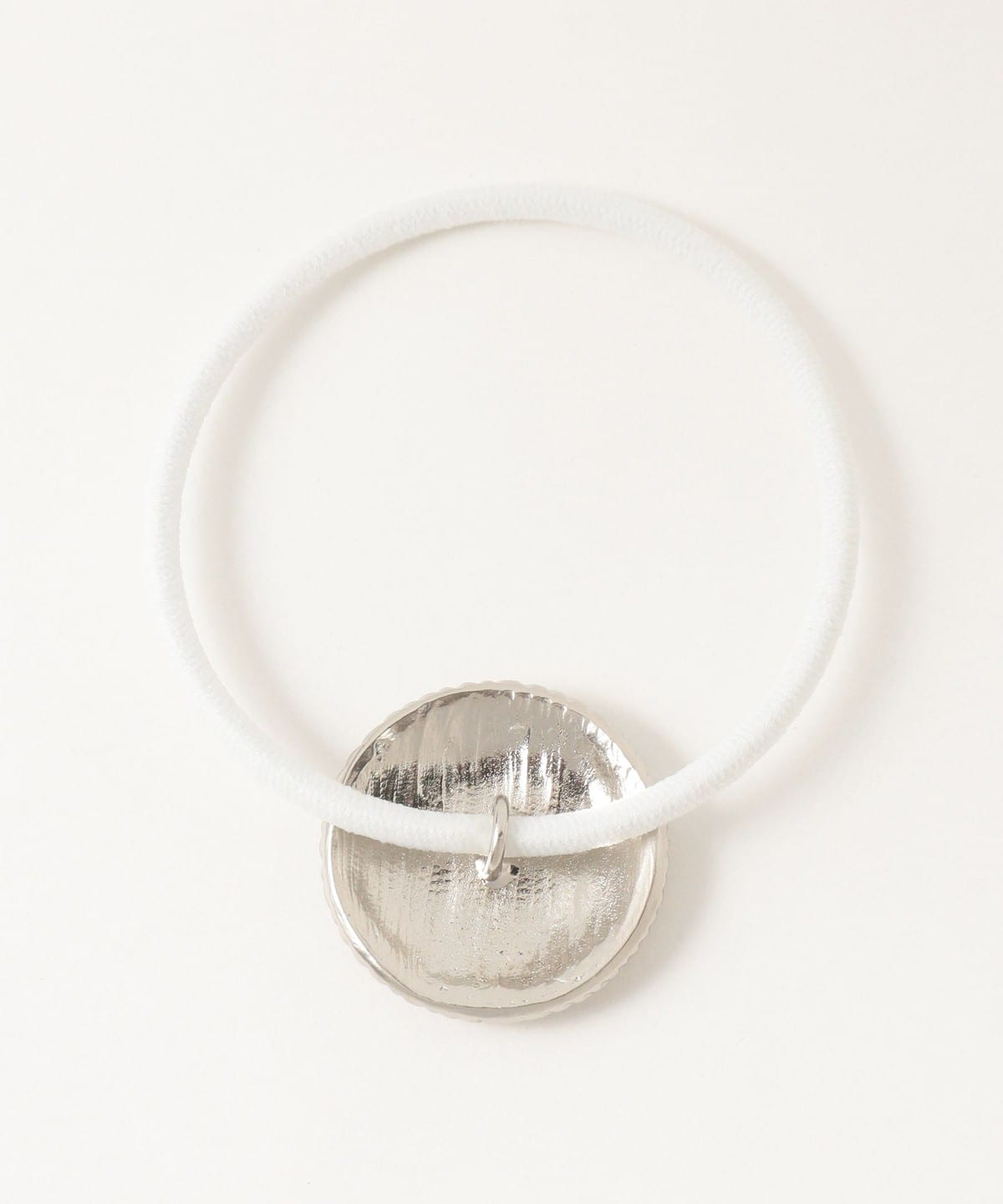 じゃらじゃら  ヘアゴム  ホワイトムーンストーン×マザーオブパール✩.*˚ Sawa a la mode（サワアラモード） レディース 小物 アクセサリー