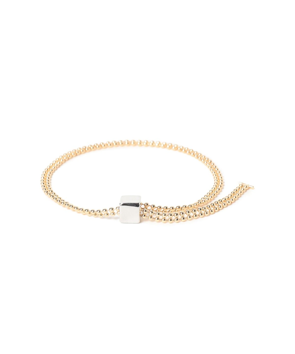 2連 ボールチェーン ブレスレット アクセサリー WOMEN GOLD ONE SIZE 2連 ボールチェーン ブレスレット アクセサリー WOMEN GOLD ONE SIZE
