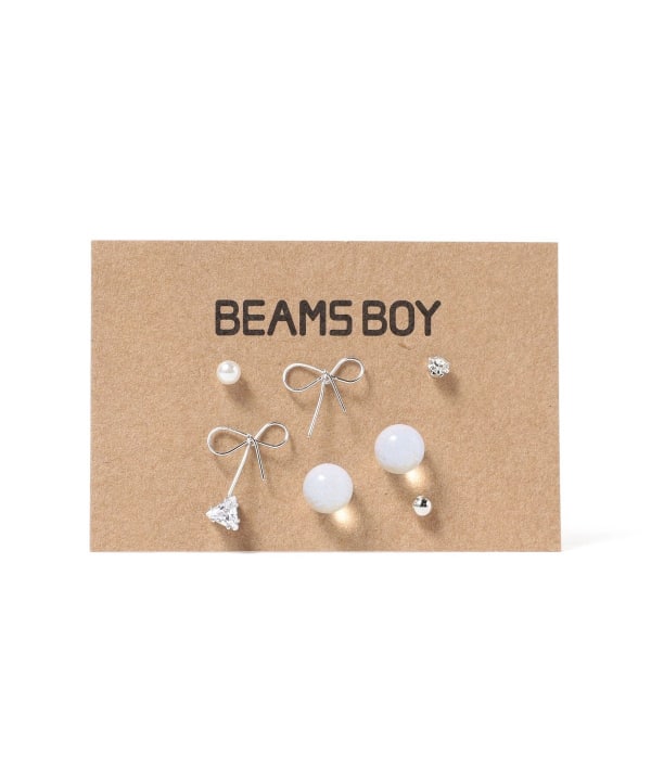 BEAMS BOY（ビームス ボーイ）【タイムセール】プチ ピアス セット