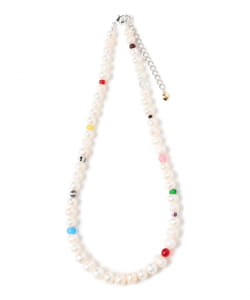 ROSETTA PRAYER / PEARL BEADS NECKLACE
