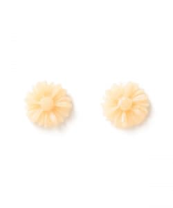 レトロ フラワー ピアス