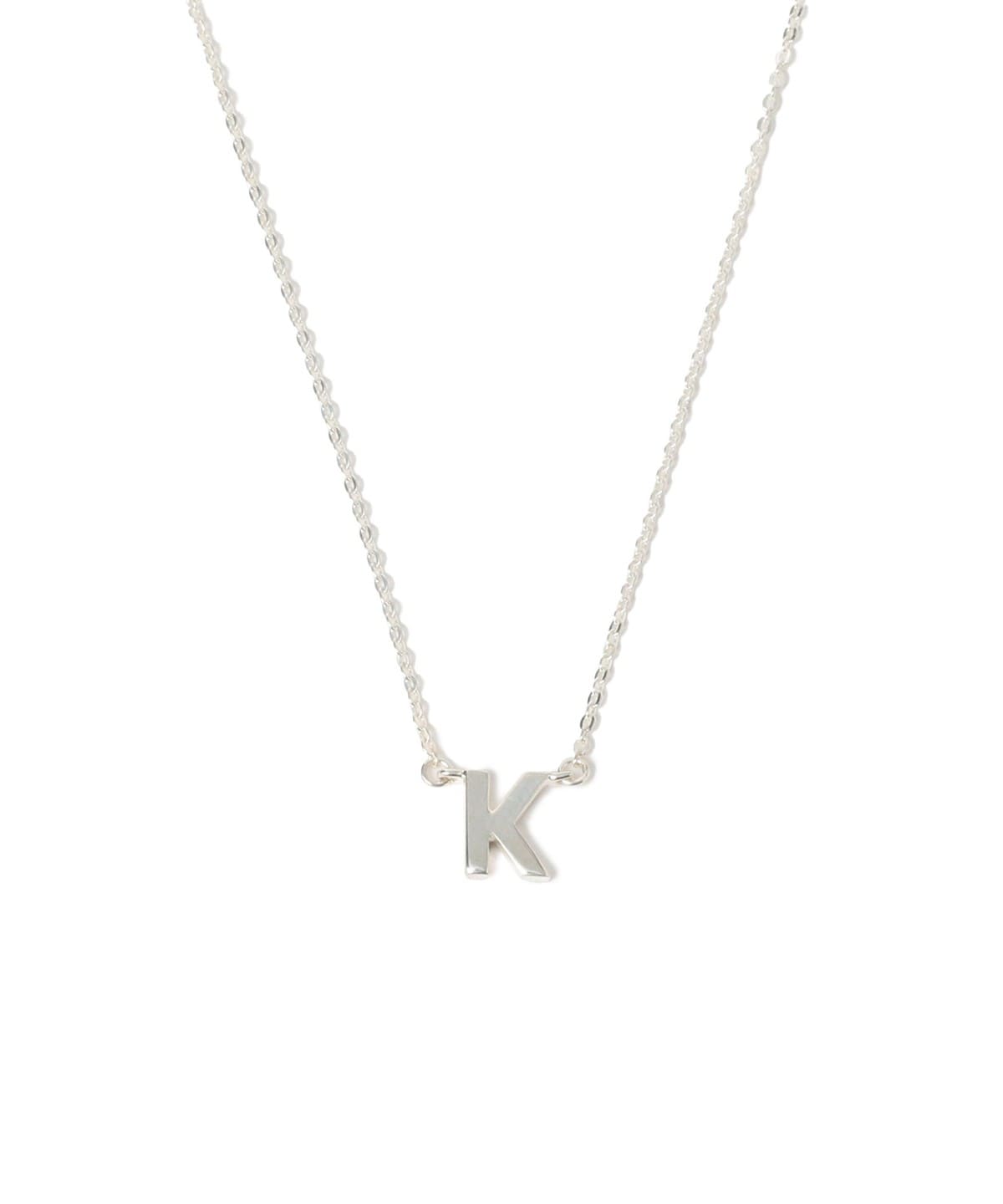 シルバー925 イニシャル ネックレス アクセサリー WOMEN K ONE SIZE シルバー925 イニシャル ネックレス アクセサリー WOMEN K ONE SIZE