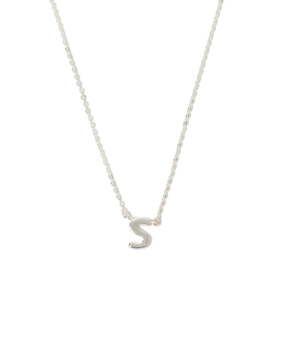 シルバー925 イニシャル ネックレス アクセサリー WOMEN S ONE SIZE シルバー925 イニシャル ネックレス アクセサリー WOMEN S ONE SIZE