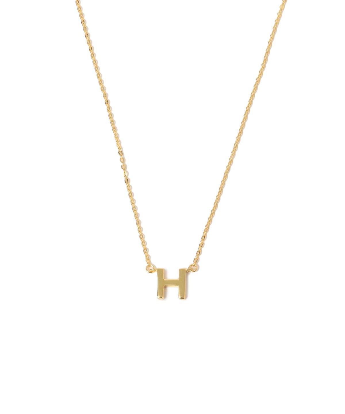 シルバー925 イニシャル ゴールド ネックレス アクセサリー WOMEN H ONE SIZE シルバー925 イニシャル ゴールド ネックレス アクセサリー WOMEN H ONE SIZE
