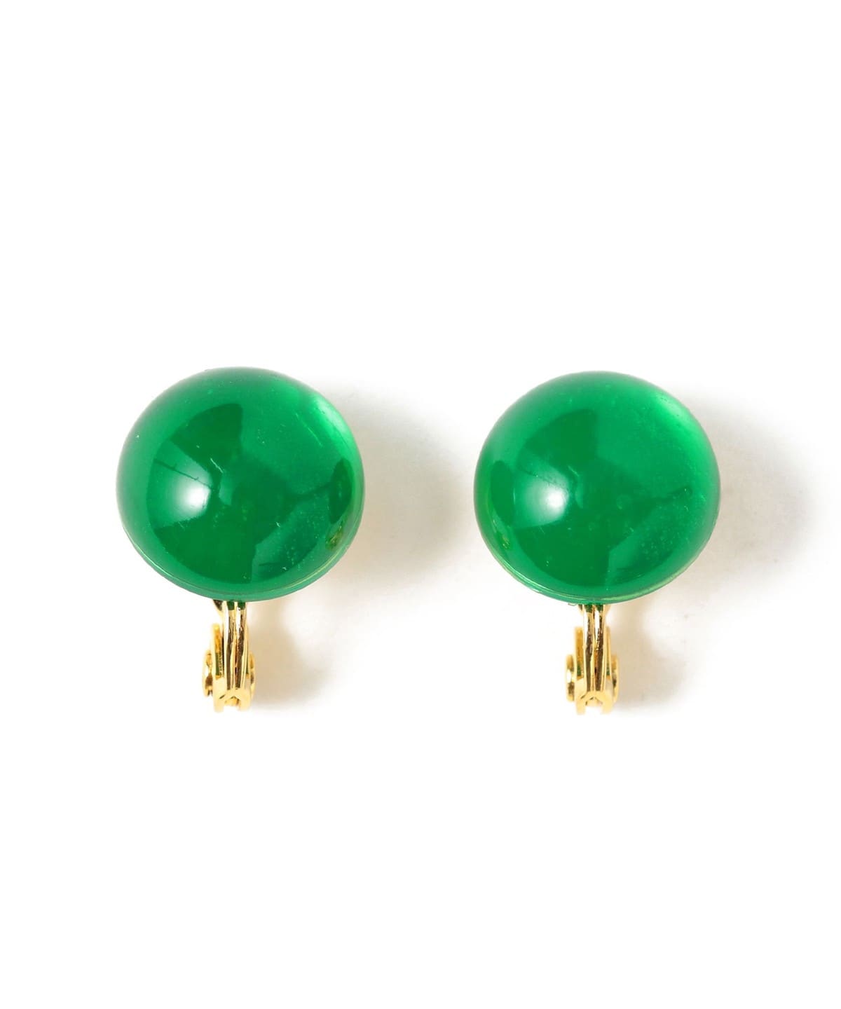 カボション イヤリング アクセサリー WOMEN GREEN ONE SIZE カボション イヤリング アクセサリー WOMEN GREEN ONE SIZE