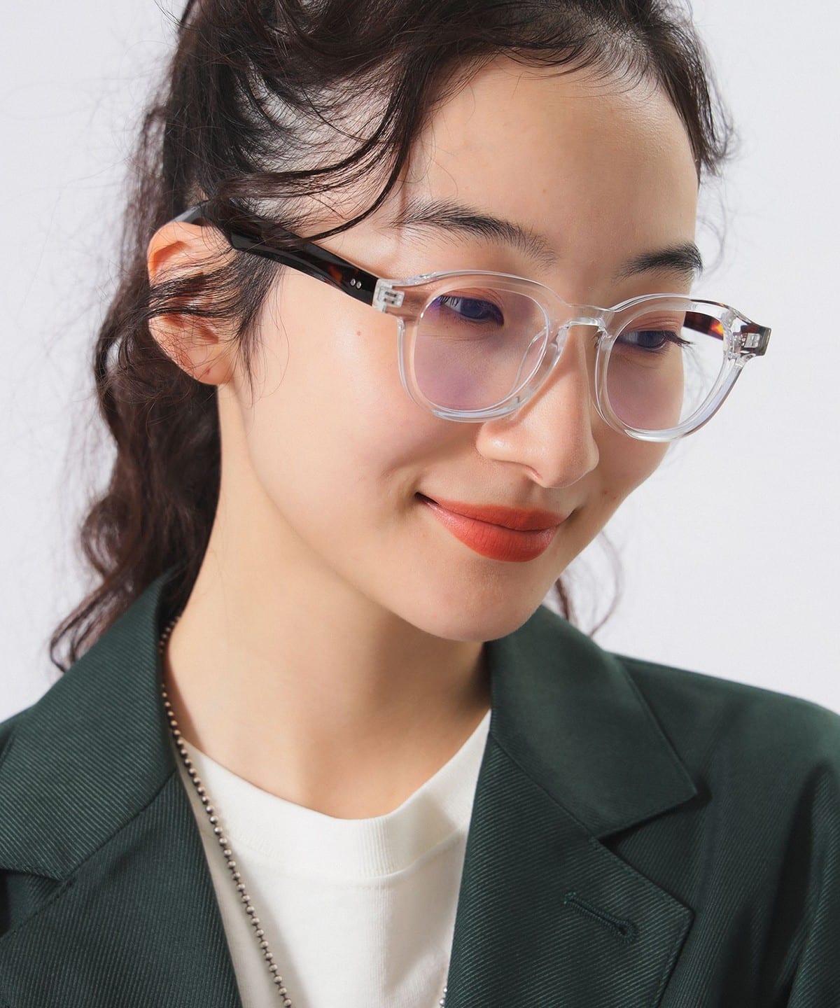 太 ウェリントン レンズ ファッション雑貨 WOMEN CLEAR ONE SIZE 太 ウェリントン レンズ ファッション雑貨 WOMEN CLEAR ONE SIZE
