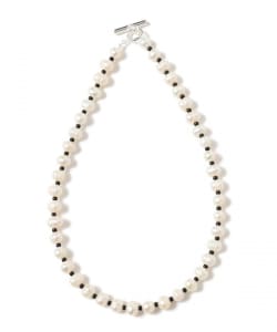 ROSETTA PRAYER / PEARL BEADS NECKLACE