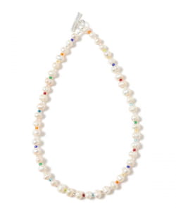ROSETTA PRAYER / PEARL BEADS NECKLACE