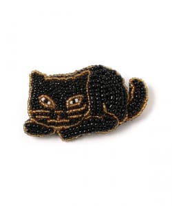 ビーズ ブローチ M