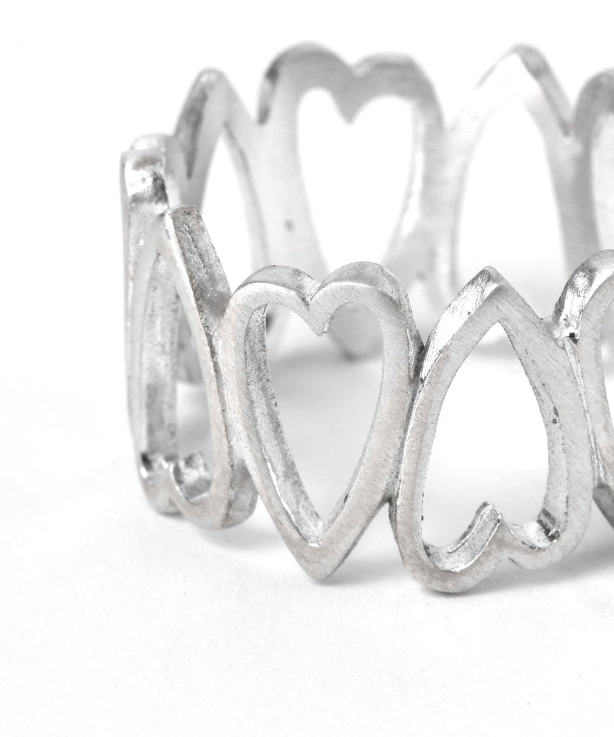 BEAMS BOY（ビームス ボーイ）シルバー925 連続 ハート リング