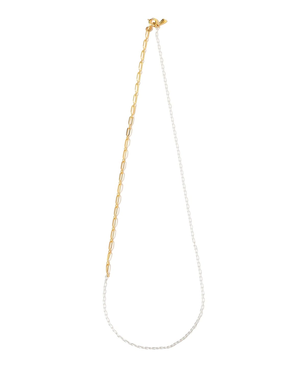 美品　2.2ミリ クロームチェーンネックレス 13421592248_C_1.jpg