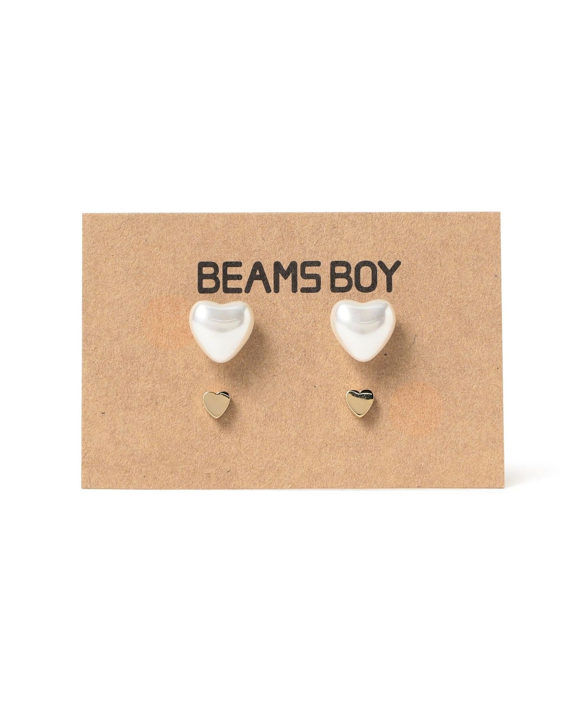 BEAMS BOY（ビームス ボーイ）ハート プチ ピアスセット（アクセサリー