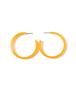 クリア フープ ピアス