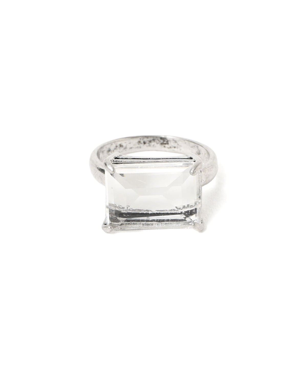 ☆専用BEAMS 超美品 インポートブランド18Ｋリング ホワイトトパーズ 9号 BEAMS BOY（ビームス ボーイ）ビジュー リング（アクセサリー リング