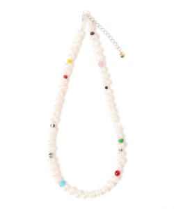 ROSETTA PRAYER / PEARL BEADS NECKLACE