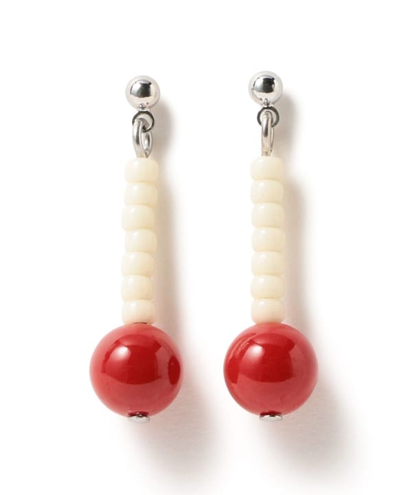 ビーズ ピアス