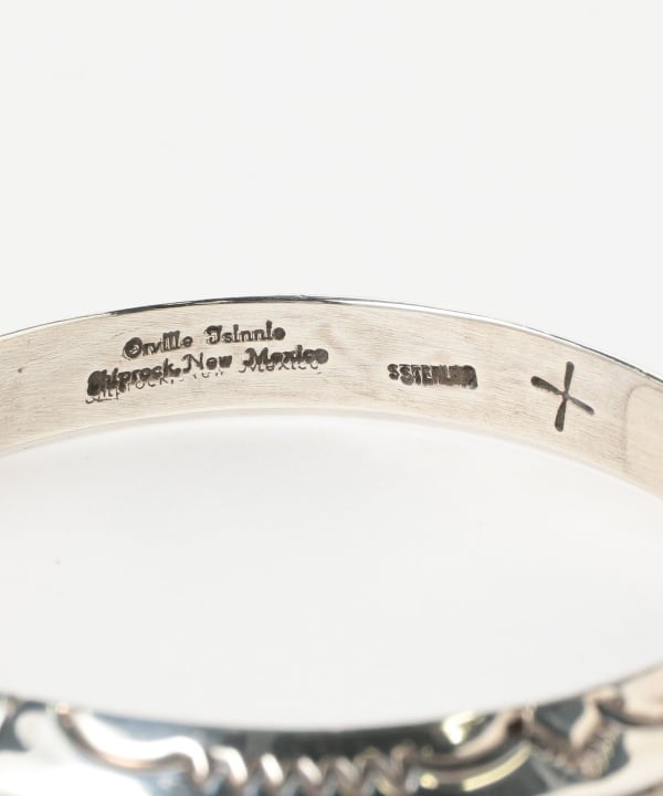 BEAMS BOY（ビームス ボーイ）【別注】Orville Tsinnie / / Triangle Stamp Circle  Bracelet（アクセサリー ブレスレット）通販｜BEAMS