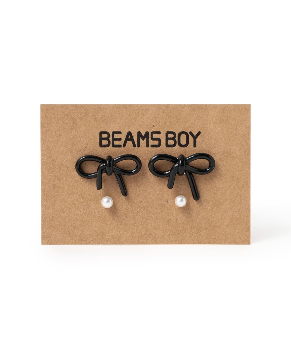BEAMS BOY（ビームス ボーイ）リボン ピアス セット（アクセサリー