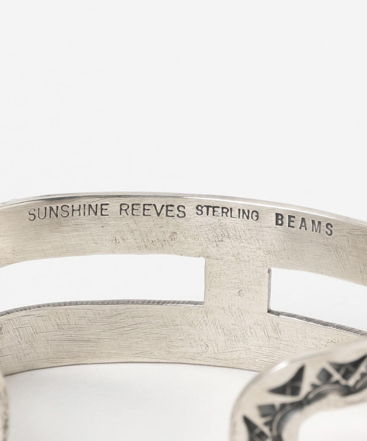 BEAMS BOY（ビームス ボーイ）SUNSHINE REEVES / W Frame Bracelet 