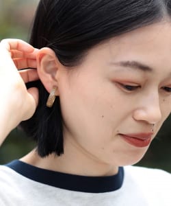 OJO DE MEX / 女裝 寬版 夾式耳環