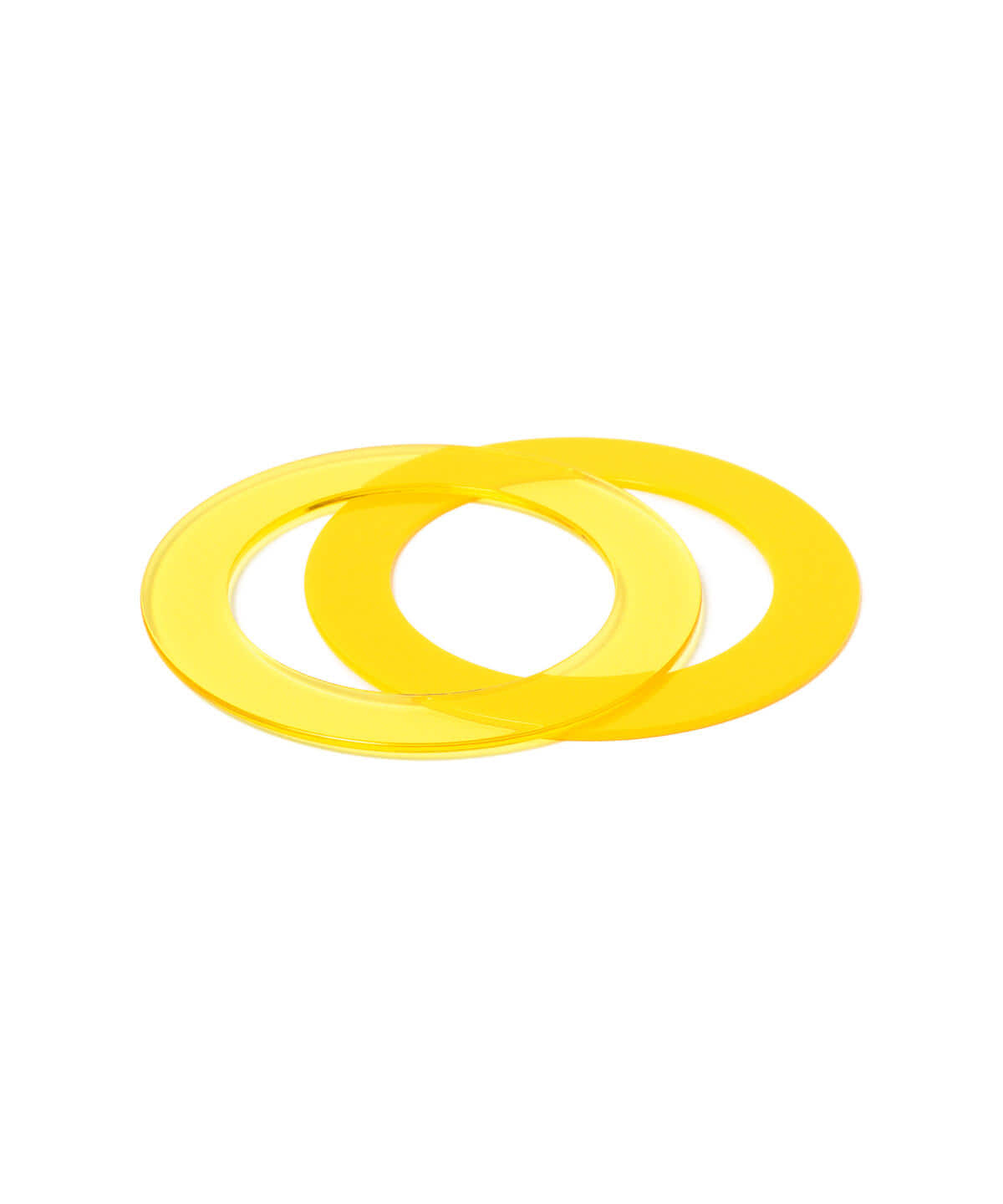 カラー アクリル セット ブレスレット アクセサリー WOMEN YELLOW CLEAR ONE SIZE カラー アクリル セット ブレスレット アクセサリー WOMEN YELLOW CLEAR ONE SIZE