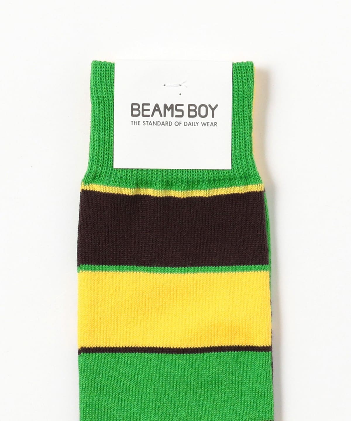BEAMS BOY（ビームス ボーイ）BEAMS BOY / テレコ ボーダー ソックス 