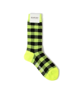 BEAMS BOY / バッファローチェック ソックス