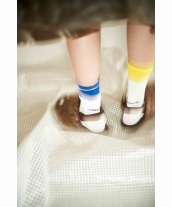 maturely / Color Block Socks