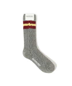 BEAMS BOY / ケーブル ライン ソックス