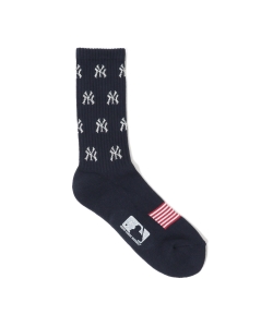 ROSTER SOX × BEAMS BOY / エンブレム モノトーン ソックス
