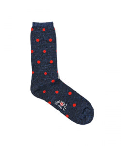 【別注】ROSTER SOX / ドット アンド ハート ソックス