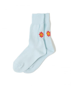 ROSTER SOCKS × BEAMS BOY / フラワー ソックス