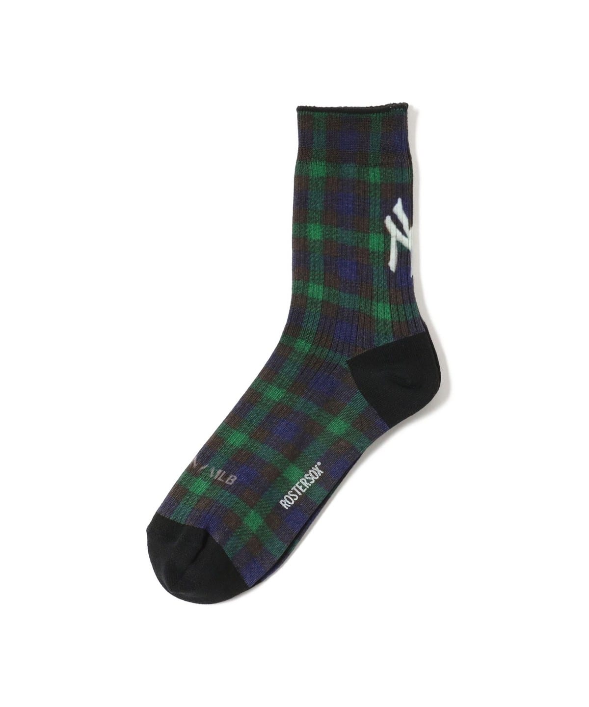 【別注】ROSTER SOX ロスターソックス / MLB ブラックウォッチ ソックス レッグウェア WOMEN ヤンキース ONE SIZE 【別注】ROSTER SOX ロスターソックス / MLB ブラックウォッチ ソックス レッグウェア WOMEN ヤンキース ONE SIZE